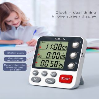 ATN9038C  Study Timer with Clock