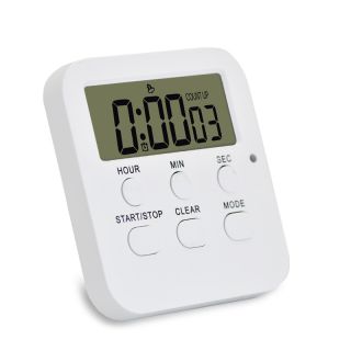 ATN9085 Flat Timer with 2 Sets Alarm Clock